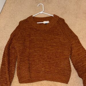 Universal Thread Chunky Crewneck Sweater - Rust